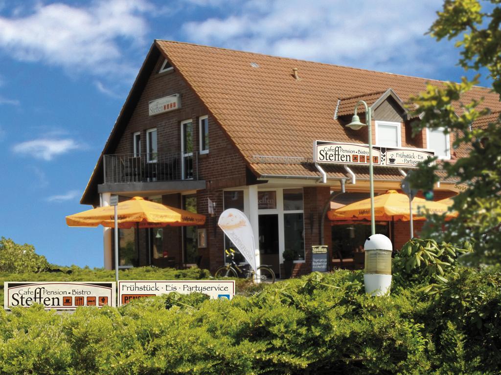 Café Pension Steffen Sanitz Exterior foto